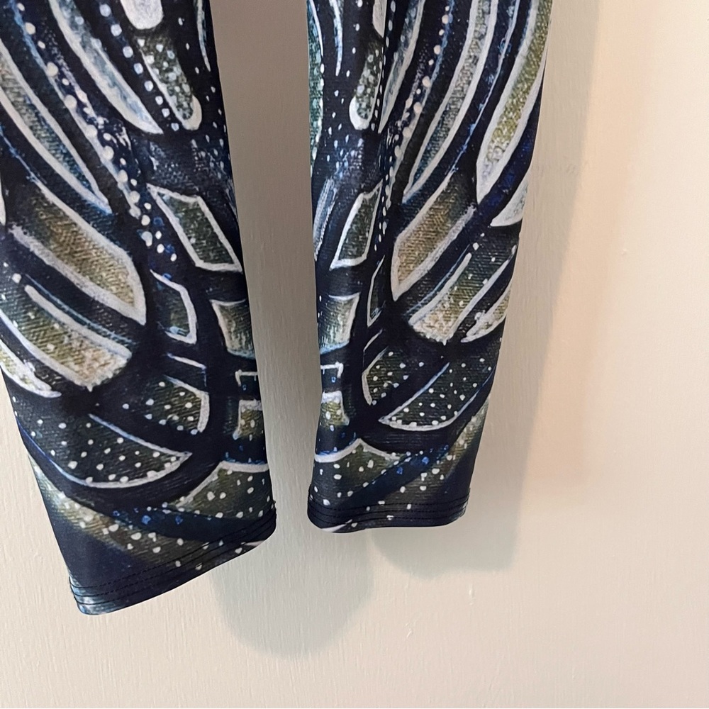Bombsheller Leggings Emergence Synaptic Art by Natalie Doud XL - Picture 3 of 8